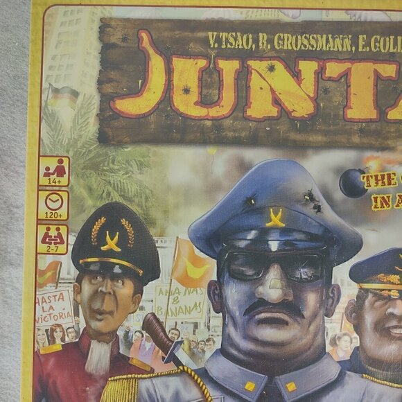 Junta Board Game by Vincent Tsao 2015 AEG Group, New and Sealed - Picture 3 of 14